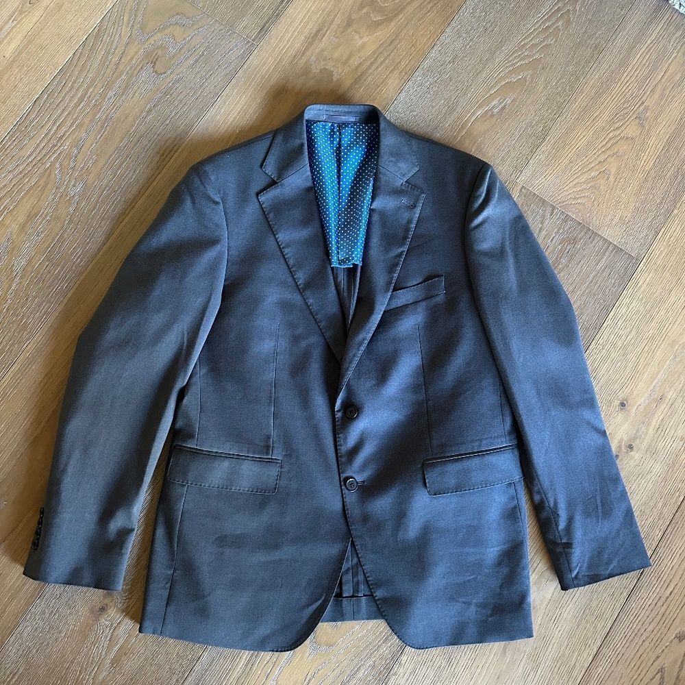 Alton Lane Mercantile Suit Jacket in Charcoal - Picture 4 of 8
